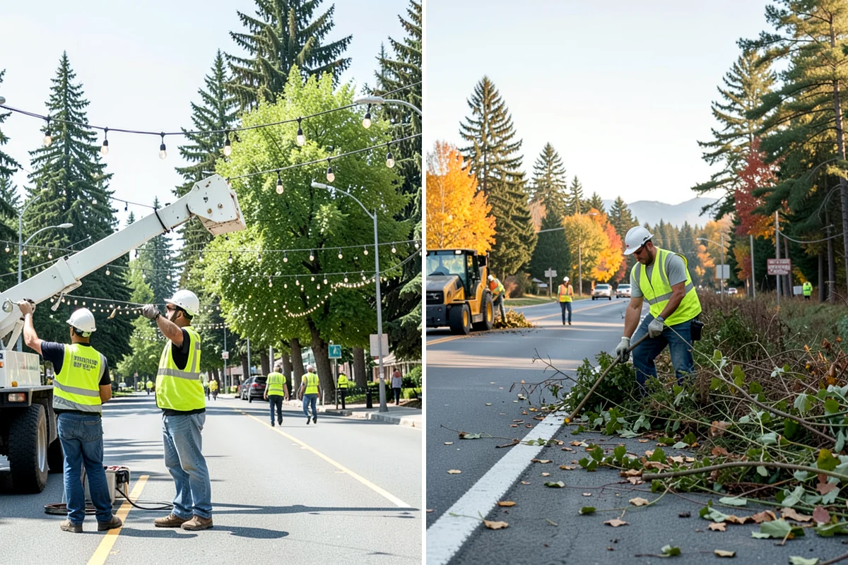 Municipal Hazard Tree Removal in Puyallup, Pierce County, WA - Arborists assess flagged or reported trees using formal risk methodology
