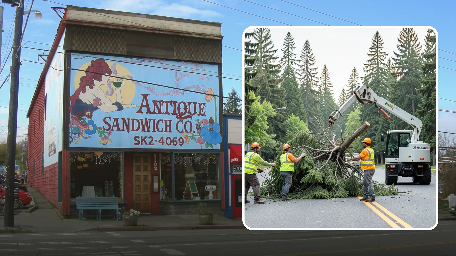 Municipal Hazard Tree Removal in Ruston, Pierce County, WA - We identify and remove high-risk public trees threatening infrastructure, roadways, and pedestrians under arborist-documented...