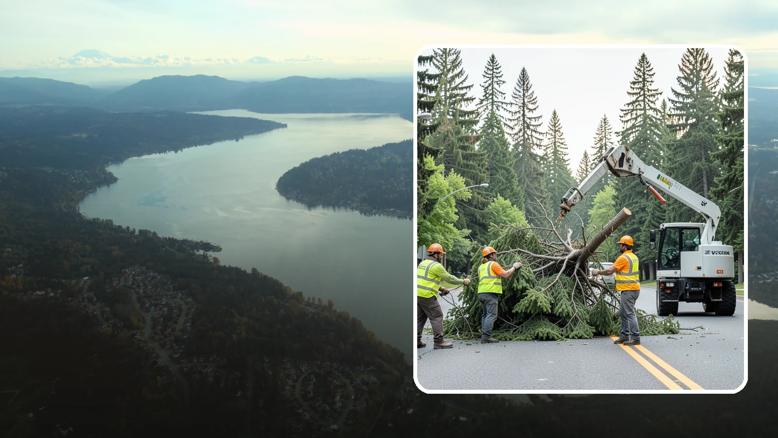 Municipal Hazard Tree Removal in Sammamish, King County, WA - We identify and remove high-risk public trees threatening infrastructure, roadways, and pedestrians under arborist-documented...