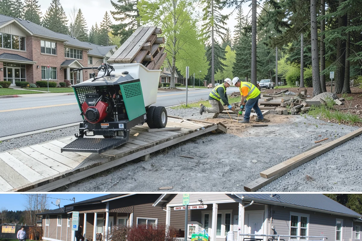 Municipal Hazard Tree Removal in South Prairie, Pierce County, WA - Hazard removals proceed as identified year-round, with heightened demand ahead of and during the winter storm season.