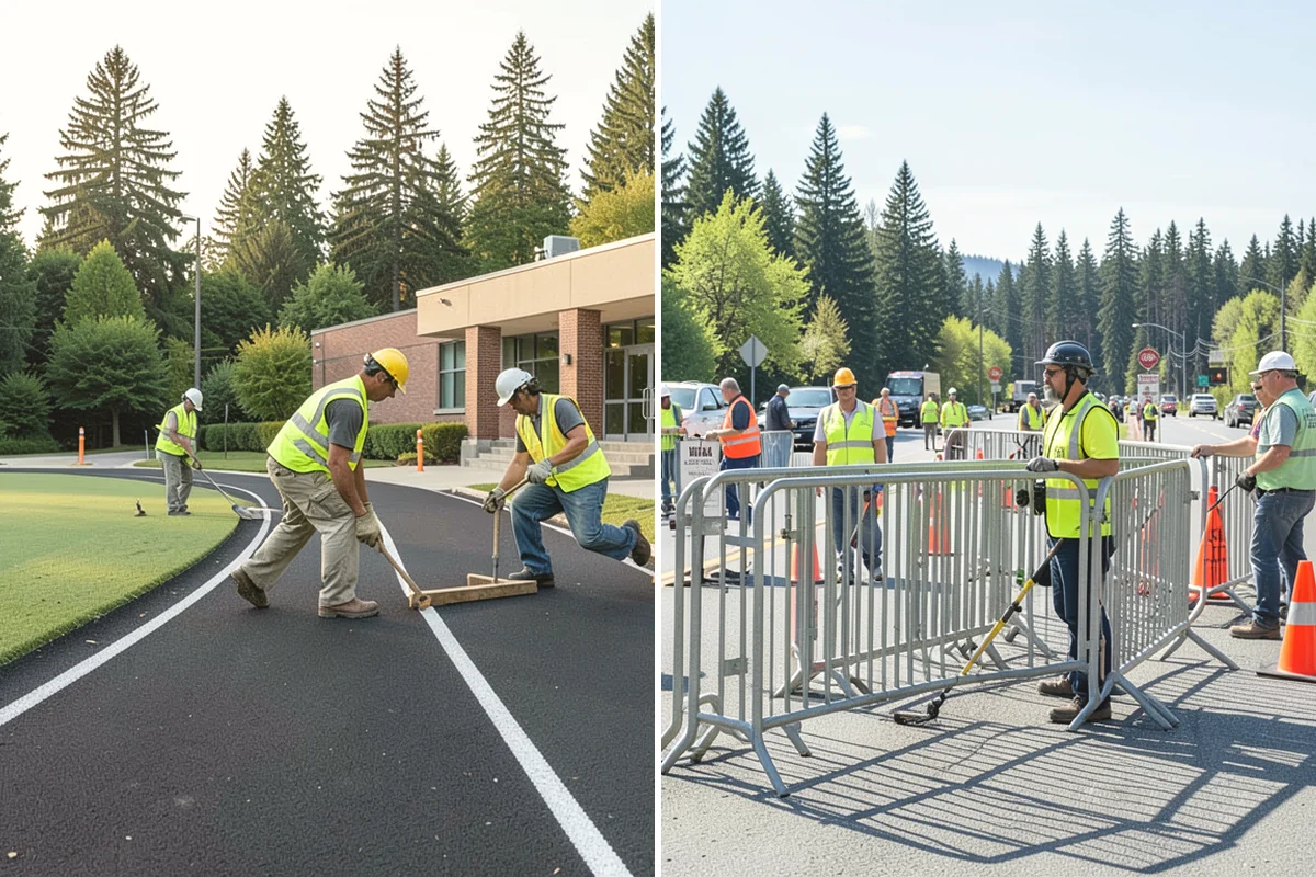 Municipal Hazard Tree Removal in University Place, Pierce County, WA - Arborists assess flagged or reported trees using formal risk methodology