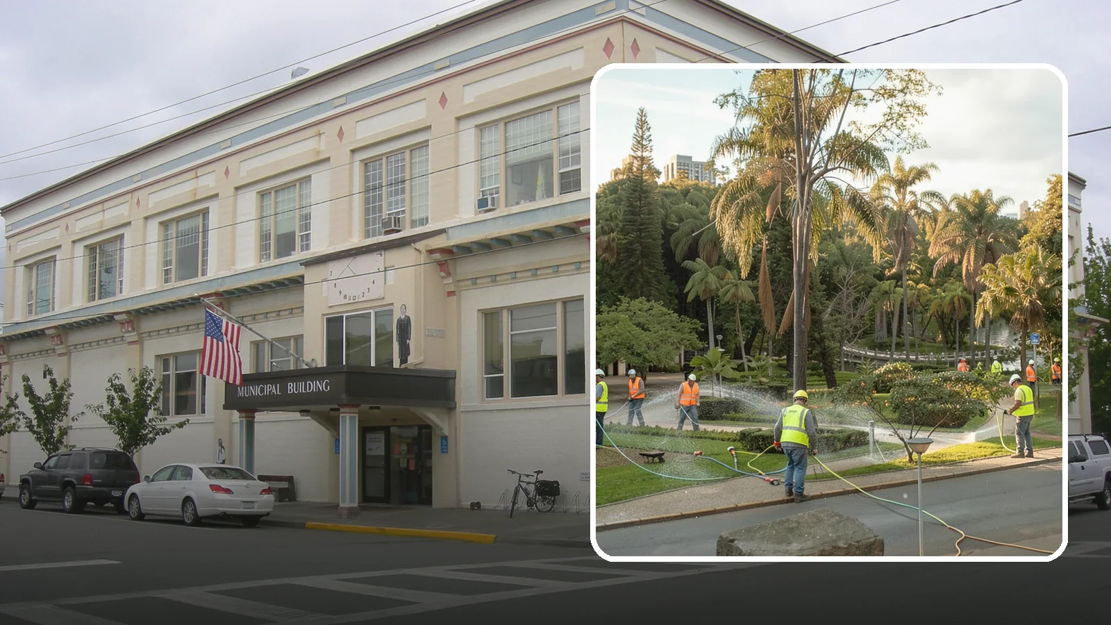 Municipal Irrigation Installation in Anacortes, Skagit County, WA - We design and install efficient irrigation systems for public parks, medians, and civic landscapes that meet Western Washington...
