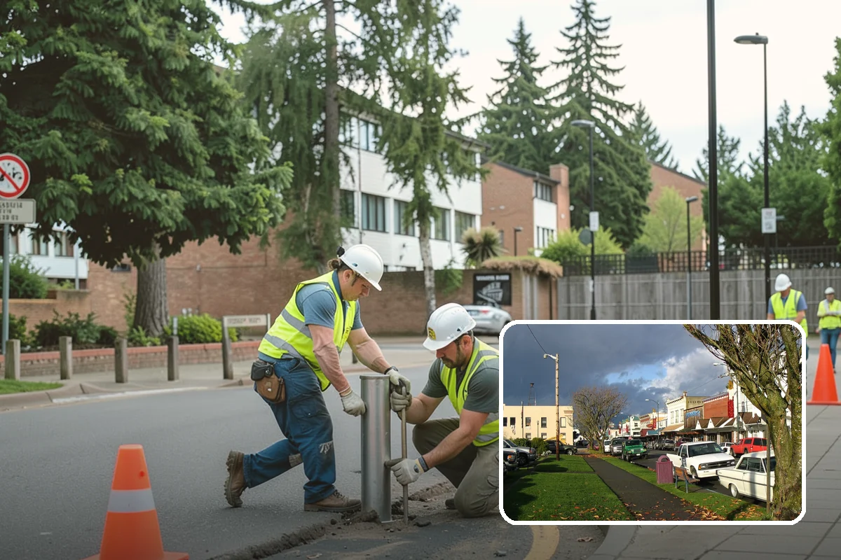 Municipal Irrigation Installation in Arlington, Snohomish County, WA - Zoned, efficient design reduces water consumption and cost