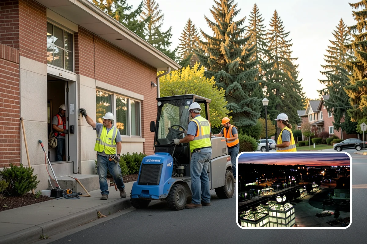 Municipal Irrigation Installation in Auburn, King County, WA - Zoned, efficient design reduces water consumption and cost