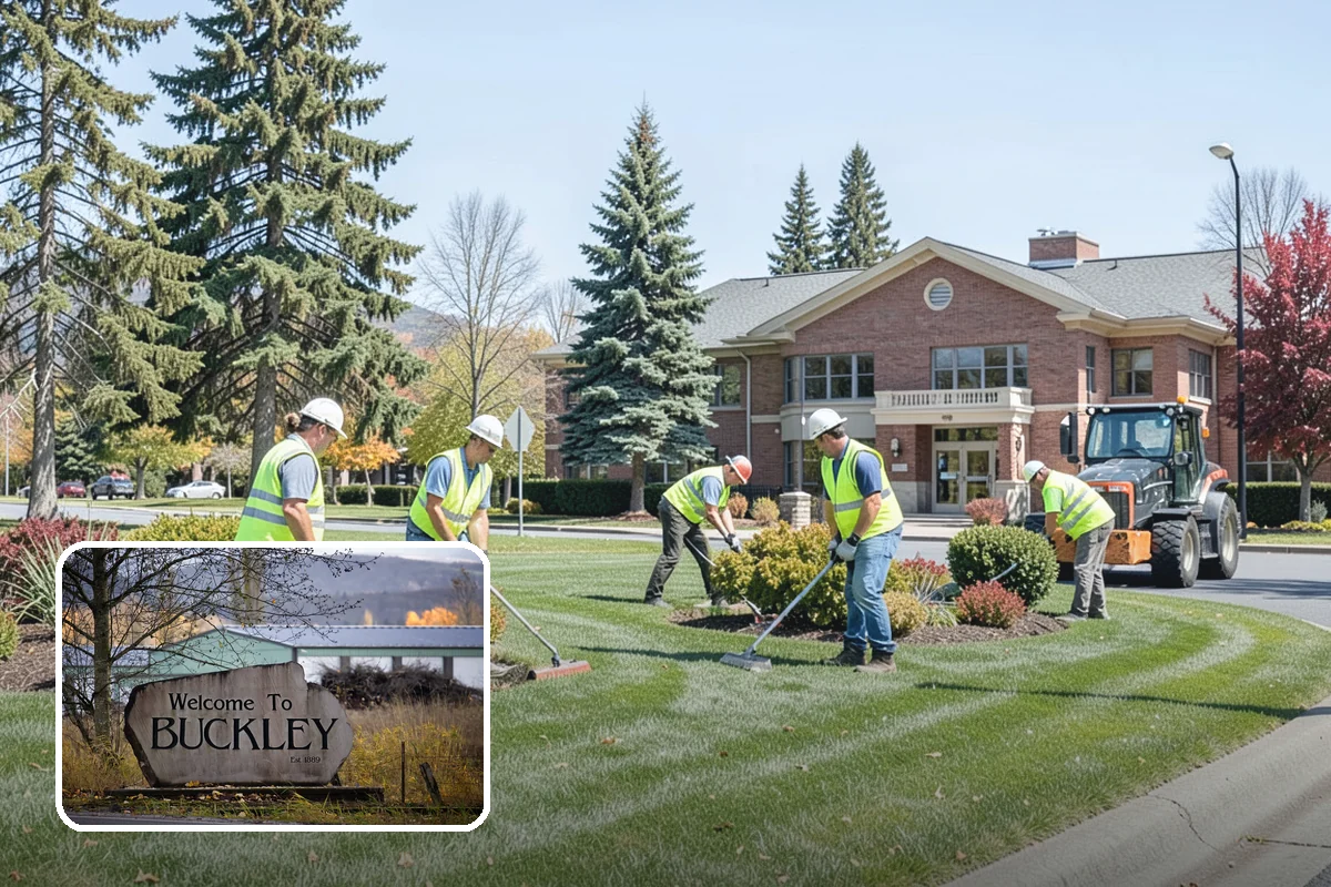 Municipal Irrigation Installation in Buckley, Pierce County, WA - Zoned, efficient design reduces water consumption and cost
