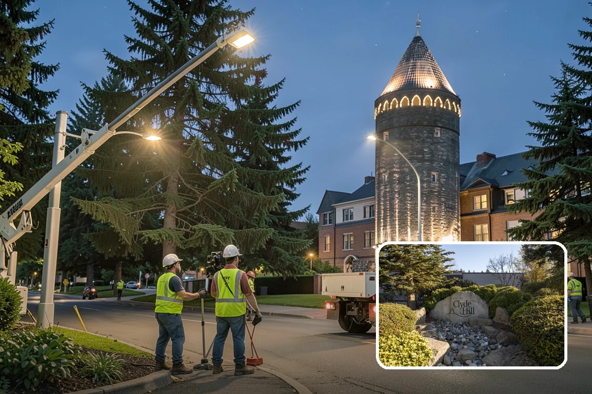Municipal Irrigation Installation in Clyde Hill, King County, WA - Zoned, efficient design reduces water consumption and cost