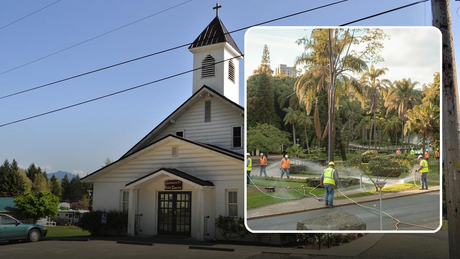 Municipal Irrigation Installation in Concrete, Skagit County, WA - We design and install efficient irrigation systems for public parks, medians, and civic landscapes that meet Western Washington...