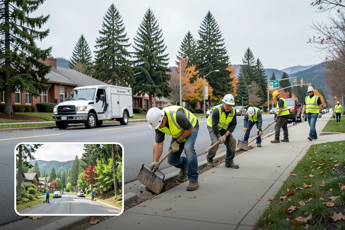 Municipal Irrigation Installation in Darrington, Snohomish County, WA - Zoned, efficient design reduces water consumption and cost