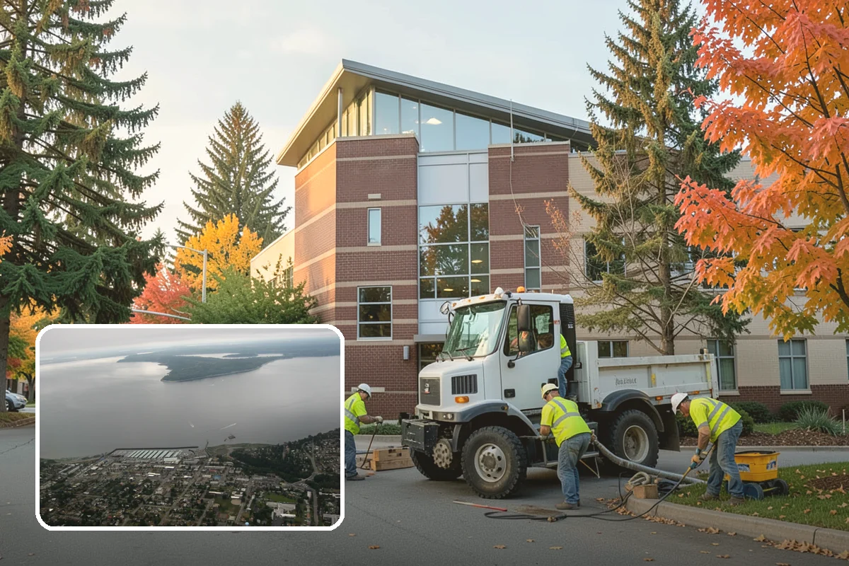 Municipal Irrigation Installation in Des Moines, King County, WA - Zoned, efficient design reduces water consumption and cost