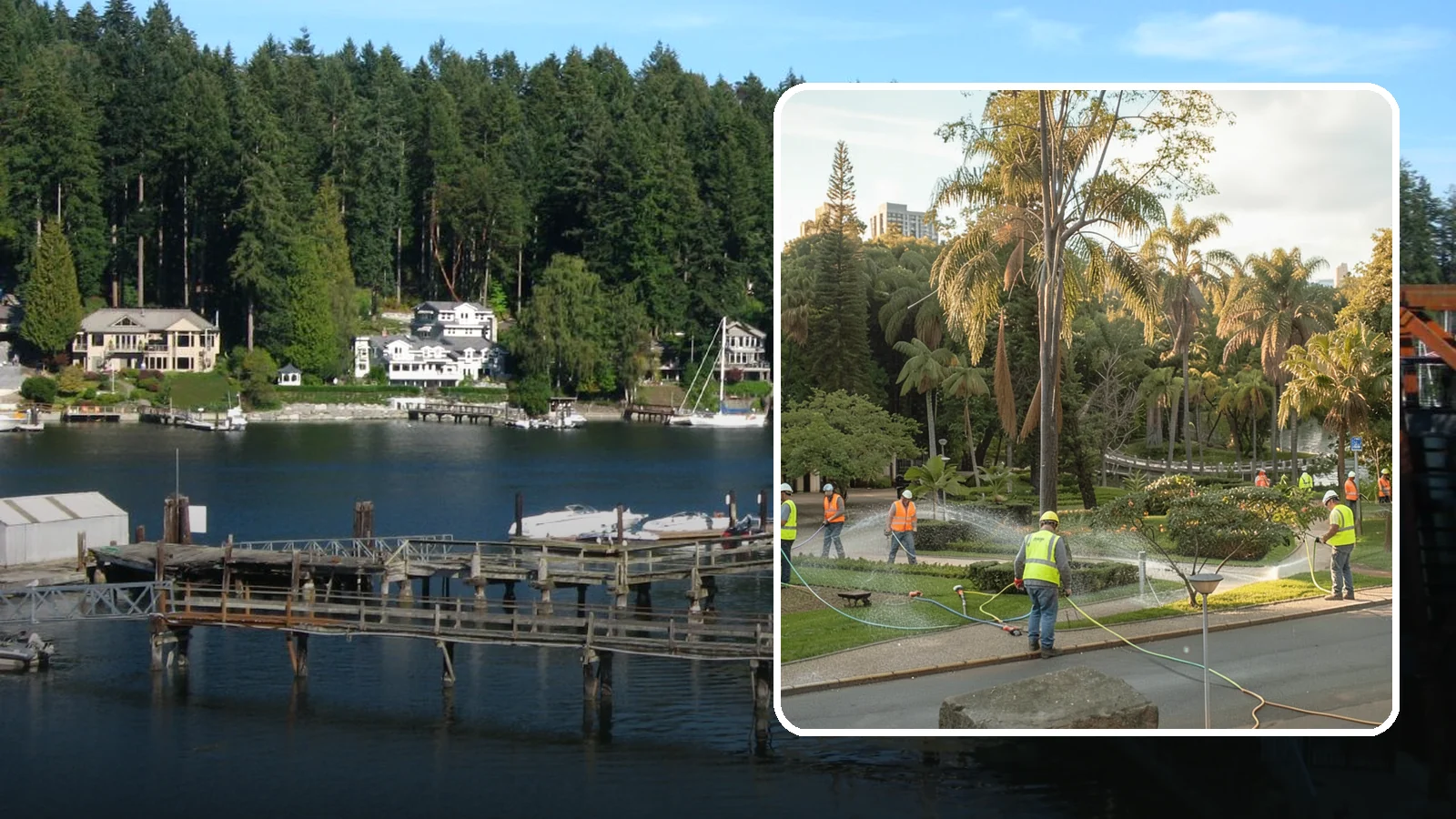 Municipal Irrigation Installation in Gig Harbor, Pierce County, WA - We design and install efficient irrigation systems for public parks, medians, and civic landscapes that meet Western Washington...