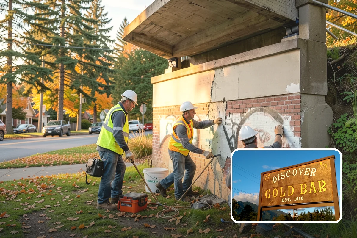 Municipal Irrigation Installation in Gold Bar, Snohomish County, WA - Zoned, efficient design reduces water consumption and cost