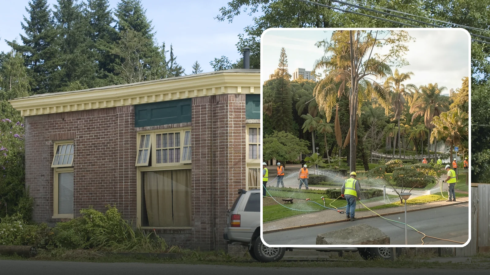Municipal Irrigation Installation in Hamilton, Skagit County, WA - We design and install efficient irrigation systems for public parks, medians, and civic landscapes that meet Western Washington...