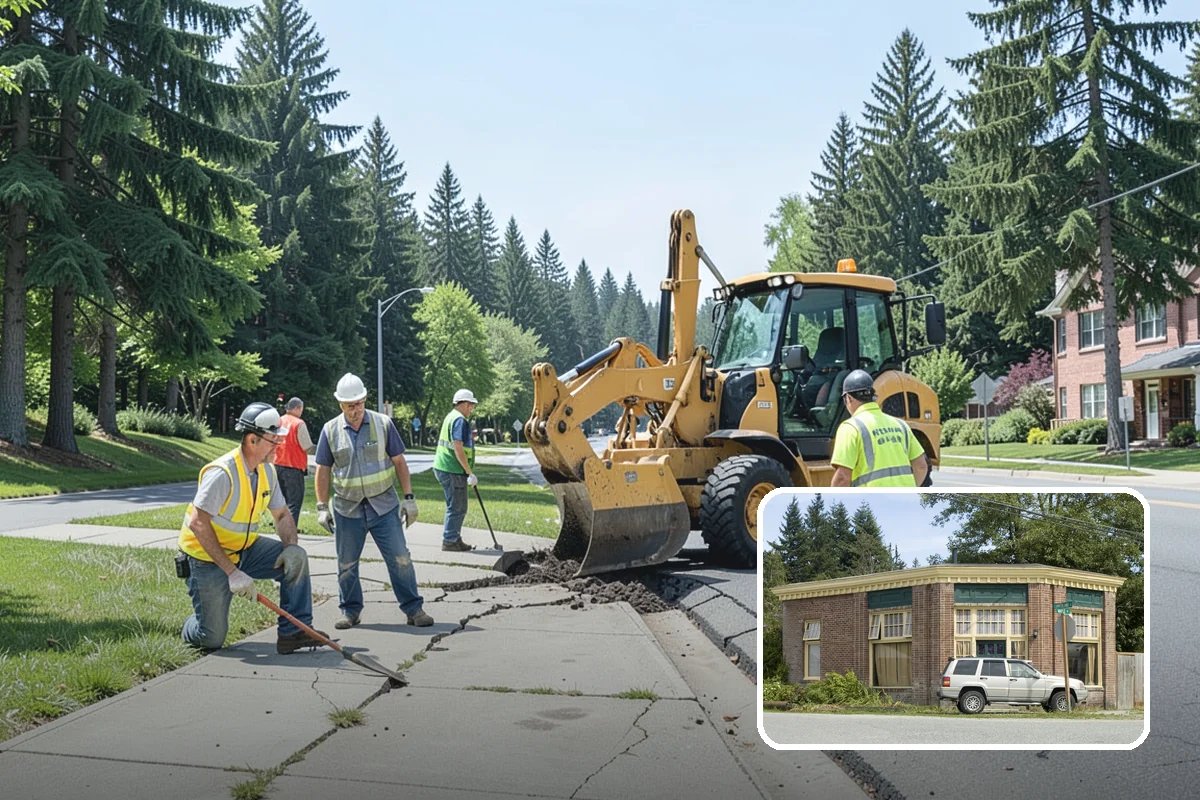 Municipal Irrigation Installation in Hamilton, Skagit County, WA - Zoned, efficient design reduces water consumption and cost