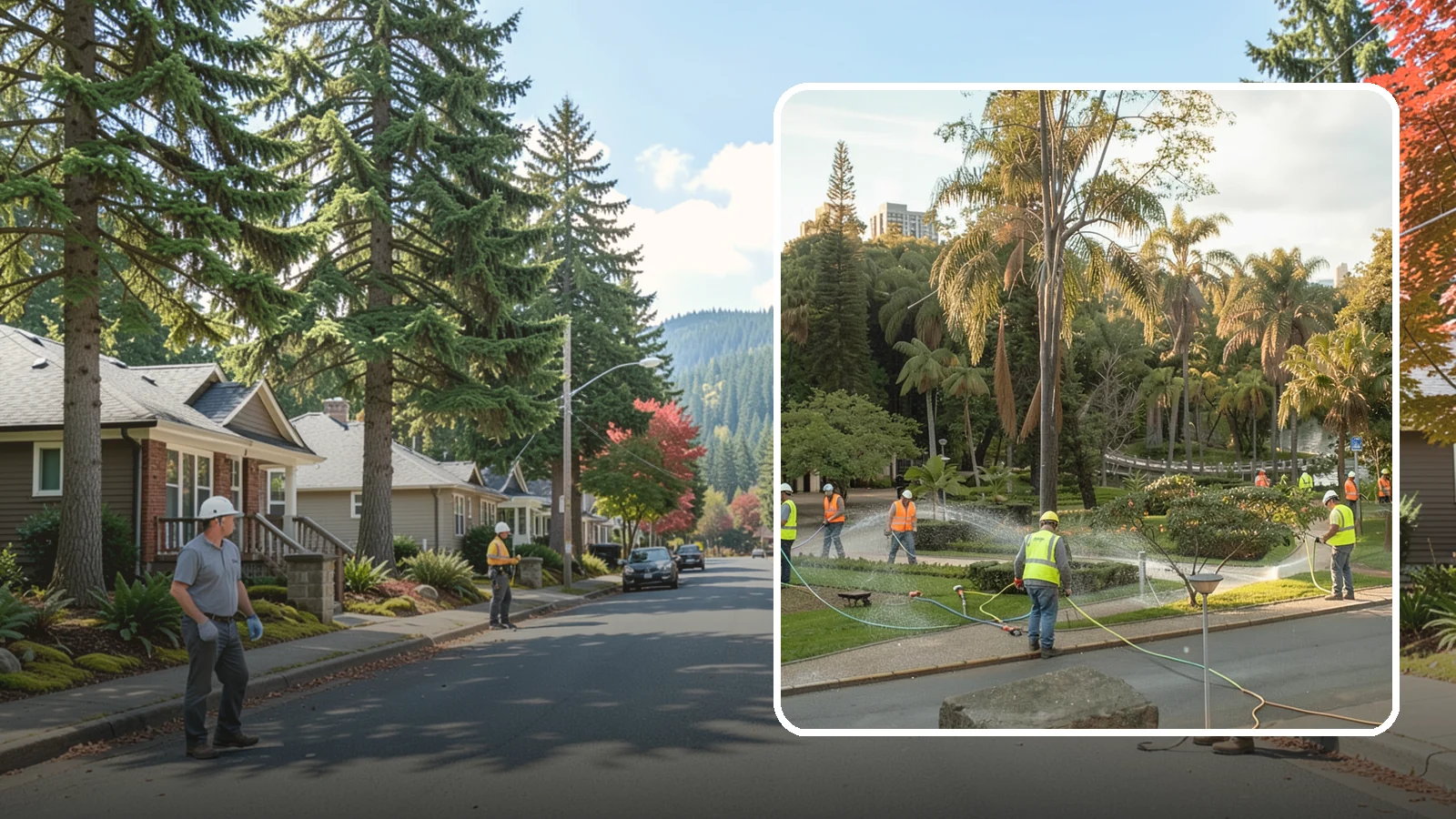 Municipal Irrigation Installation in Hunts Point, King County, WA - We design and install efficient irrigation systems for public parks, medians, and civic landscapes that meet Western Washington...