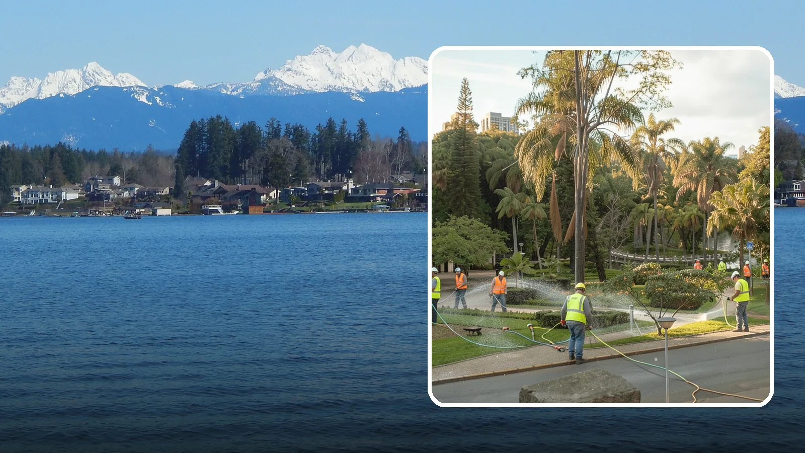 Municipal Irrigation Installation in Lake Stevens, Snohomish County, WA - We design and install efficient irrigation systems for public parks, medians, and civic landscapes that meet Western Washington...