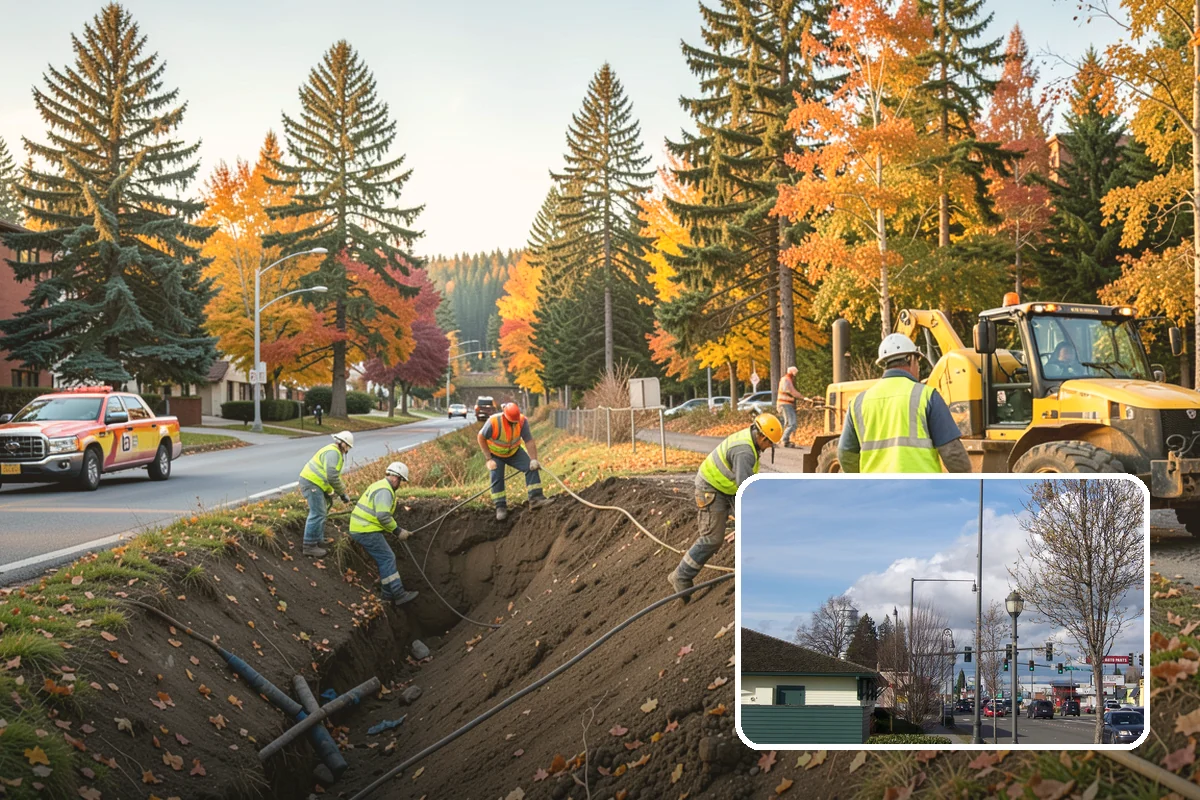 Municipal Irrigation Installation in Marysville, Snohomish County, WA - Zoned, efficient design reduces water consumption and cost