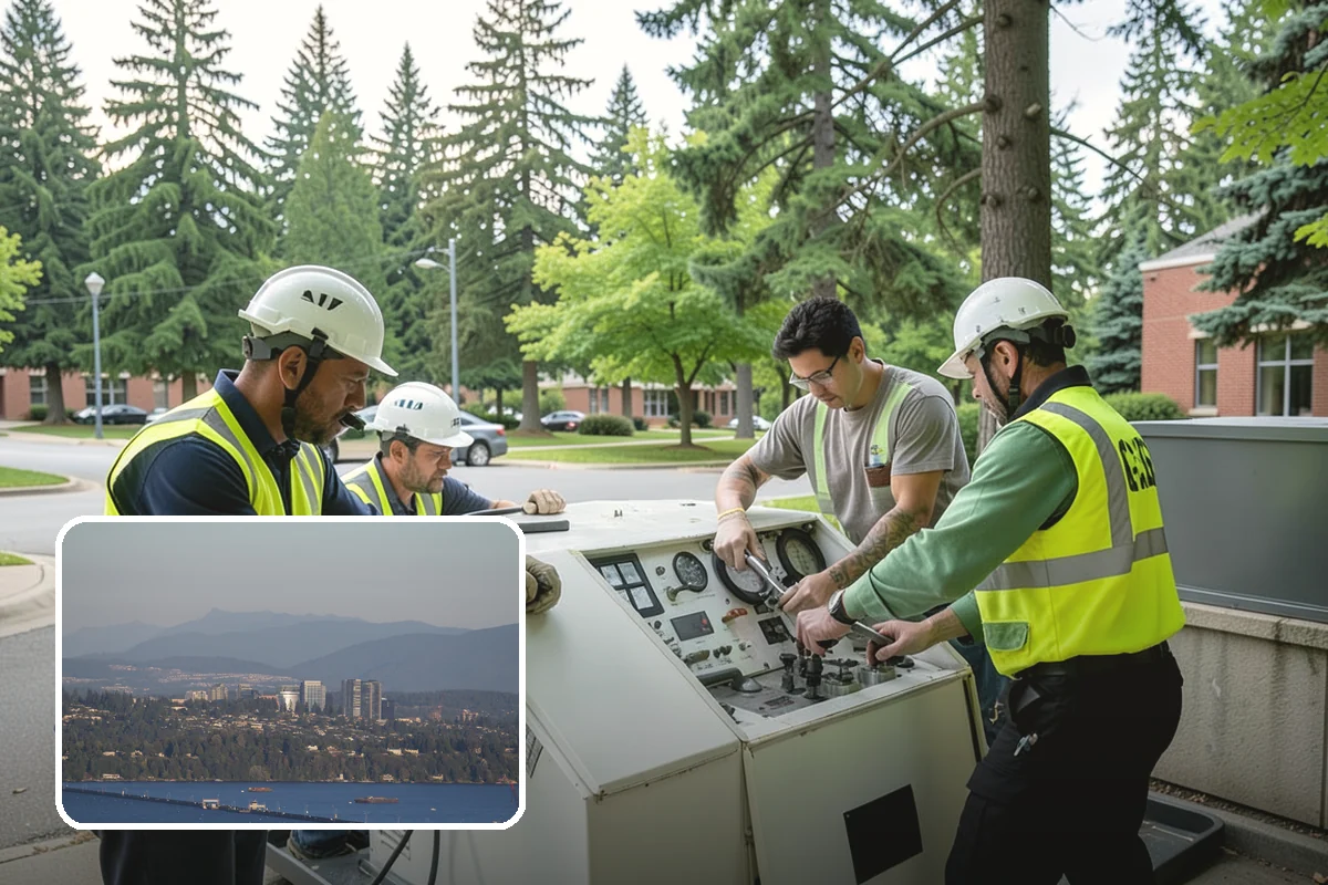 Municipal Irrigation Installation in Medina, King County, WA - Zoned, efficient design reduces water consumption and cost