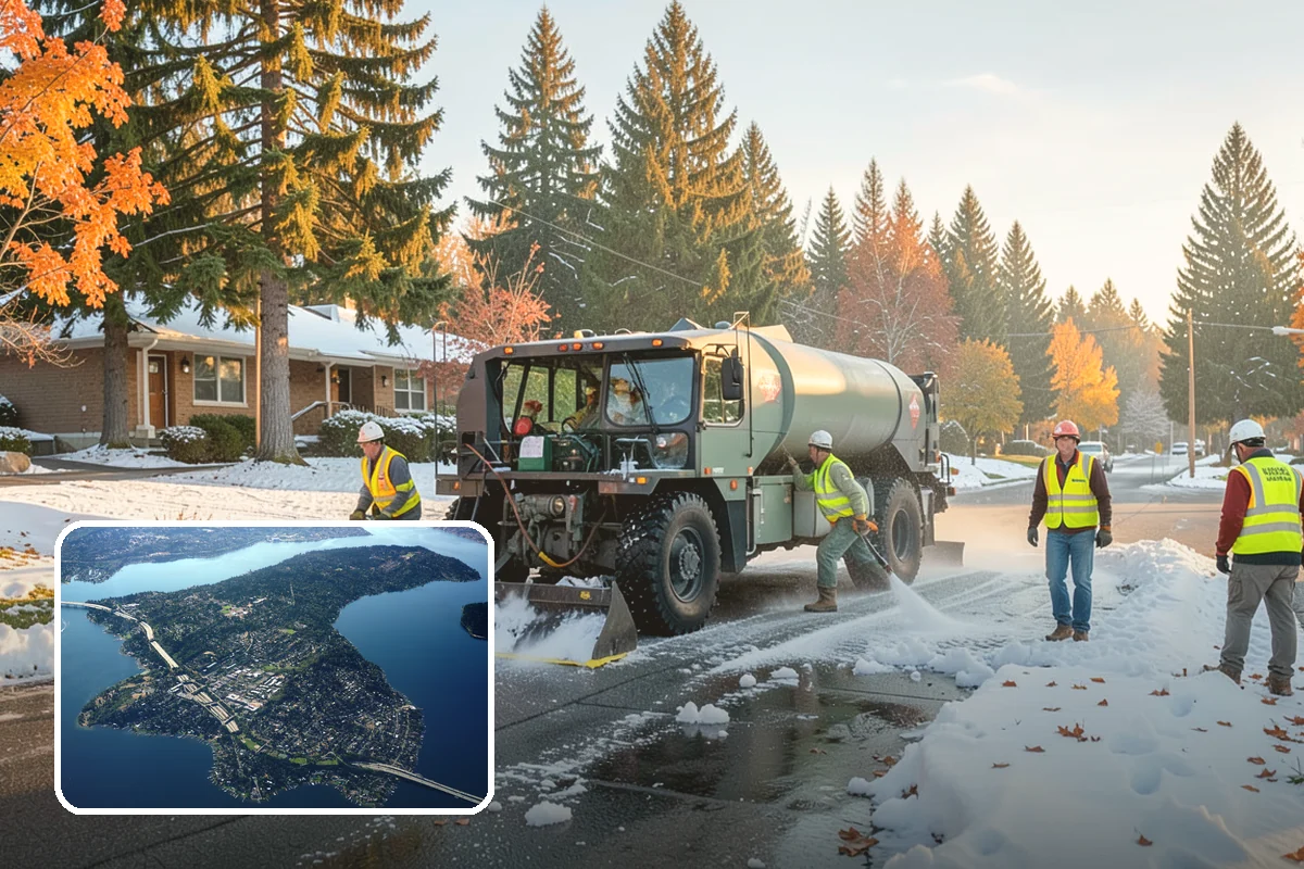Municipal Irrigation Installation in Mercer Island, King County, WA - Zoned, efficient design reduces water consumption and cost