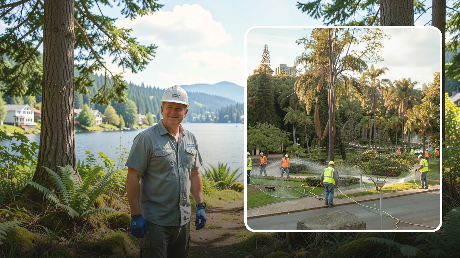 Municipal Irrigation Installation in Milton, King County, WA - We design and install efficient irrigation systems for public parks, medians, and civic landscapes that meet Western Washington...