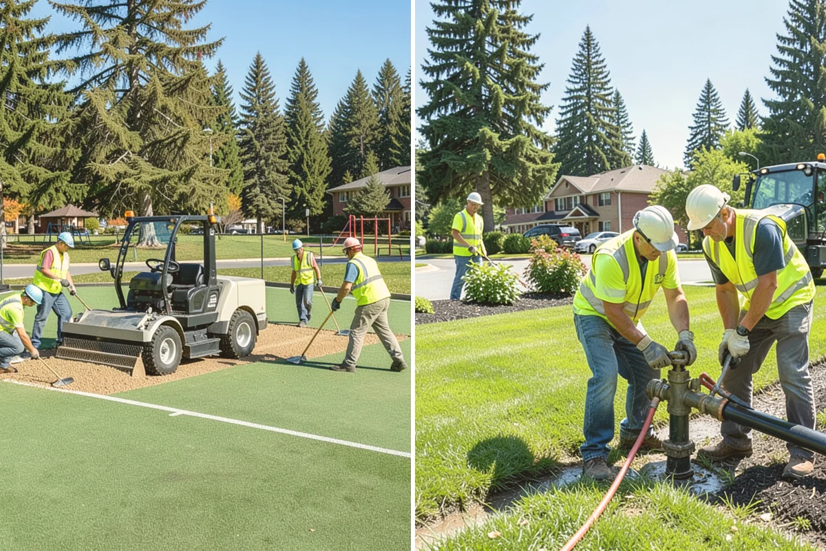 Municipal Irrigation Installation in Milton, King County, WA - We assess the site, water source, and coverage requirements