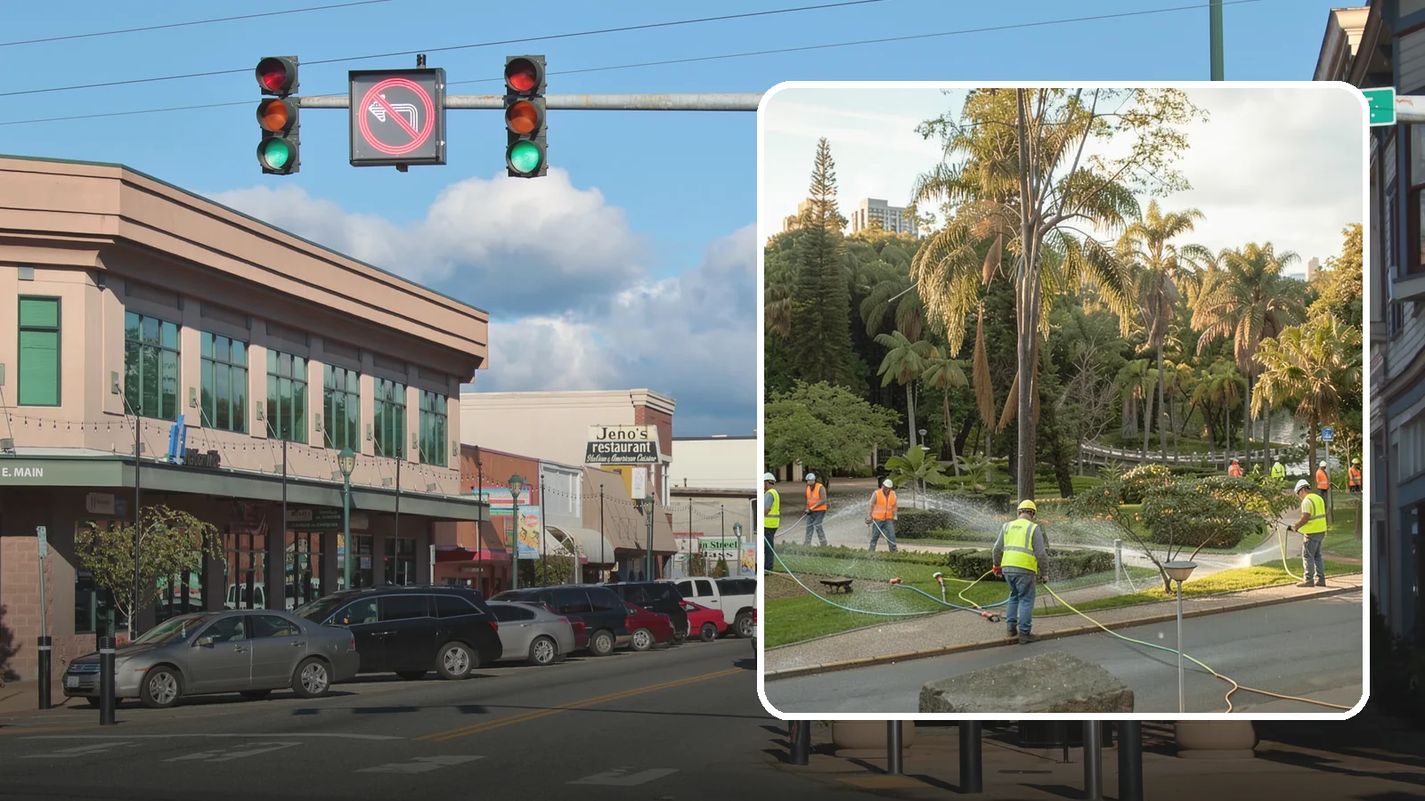 Municipal Irrigation Installation in Monroe, Snohomish County, WA - We design and install efficient irrigation systems for public parks, medians, and civic landscapes that meet Western Washington...