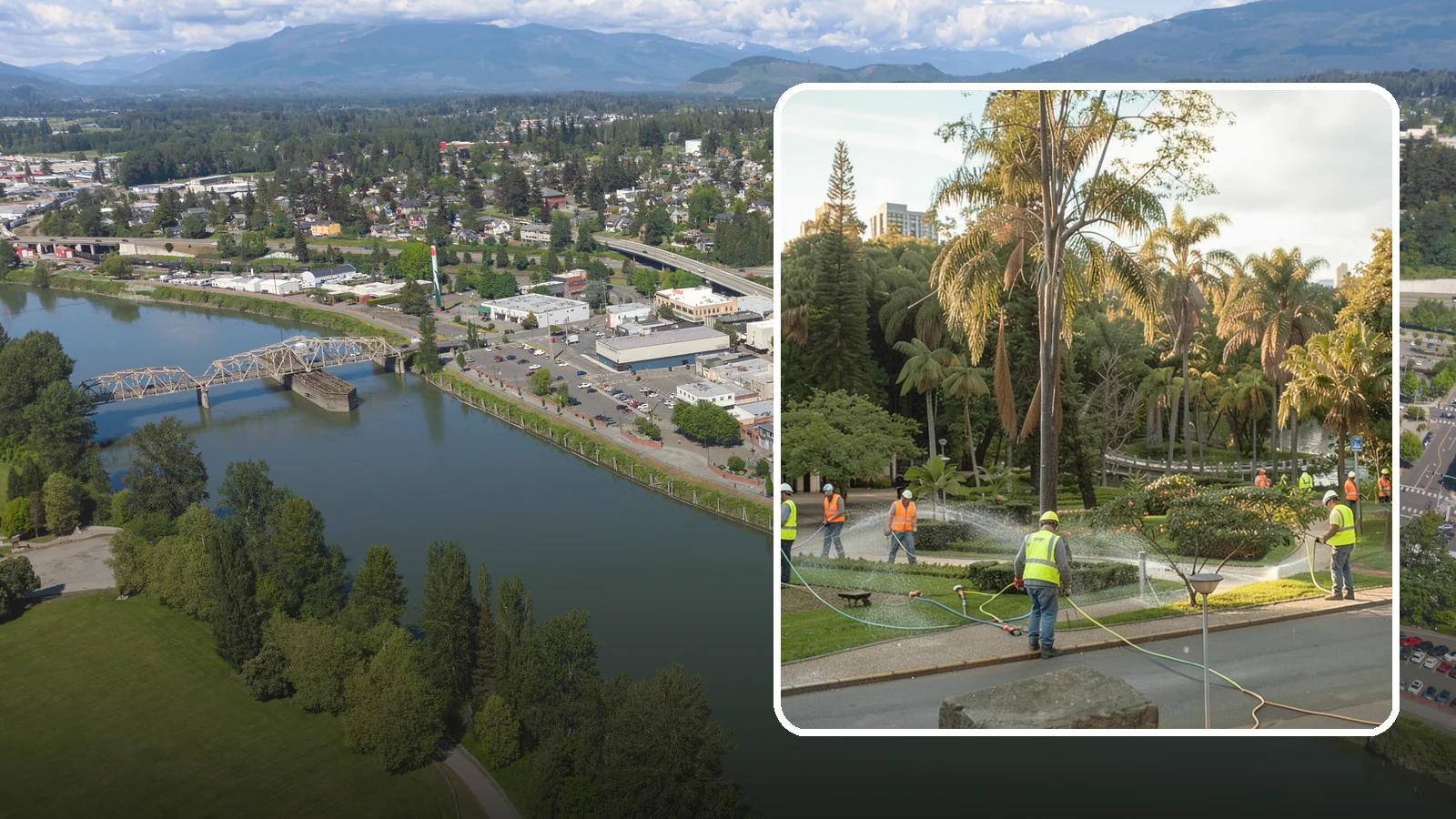 Municipal Irrigation Installation in Mount Vernon, Skagit County, WA - We design and install efficient irrigation systems for public parks, medians, and civic landscapes that meet Western Washington...