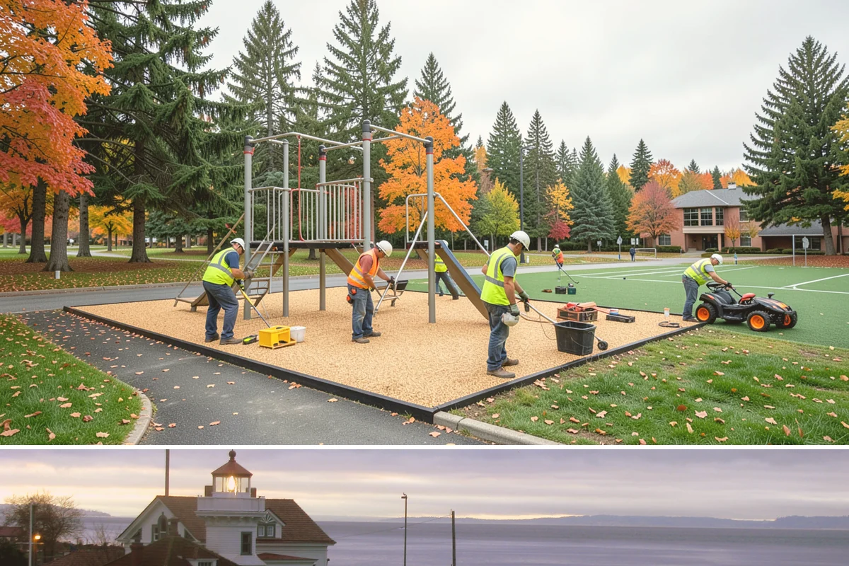 Municipal Irrigation Installation in Mukilteo, Snohomish County, WA - Installation is ideal in spring and early summer so systems are commissioned before peak demand, with fall installs preparing...