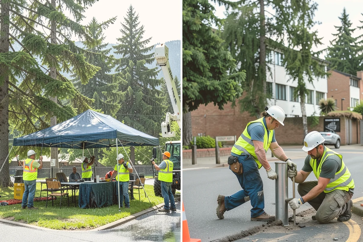 Municipal Irrigation Installation in Newcastle, King County, WA - We assess the site, water source, and coverage requirements