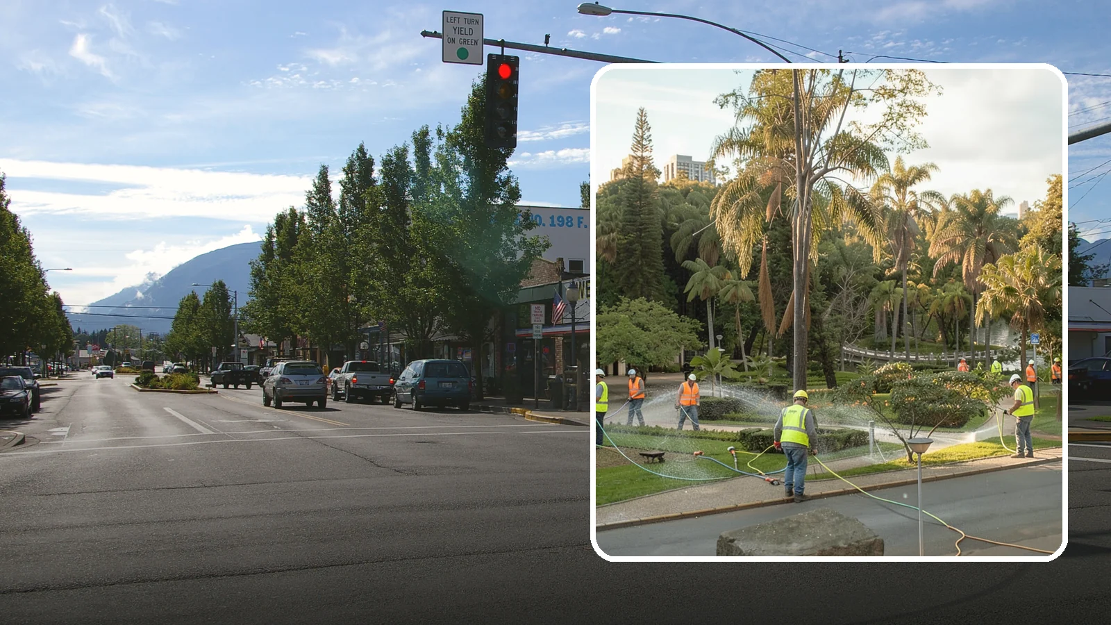 Municipal Irrigation Installation in North Bend, King County, WA - We design and install efficient irrigation systems for public parks, medians, and civic landscapes that meet Western Washington...