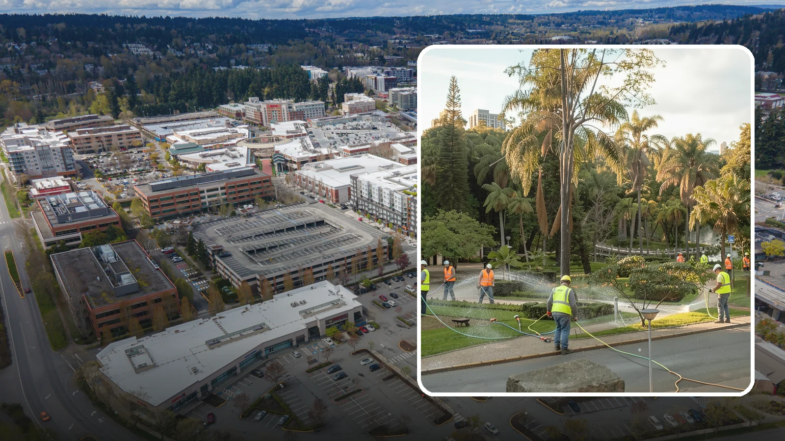 Municipal Irrigation Installation in Redmond, King County, WA - We design and install efficient irrigation systems for public parks, medians, and civic landscapes that meet Western Washington...
