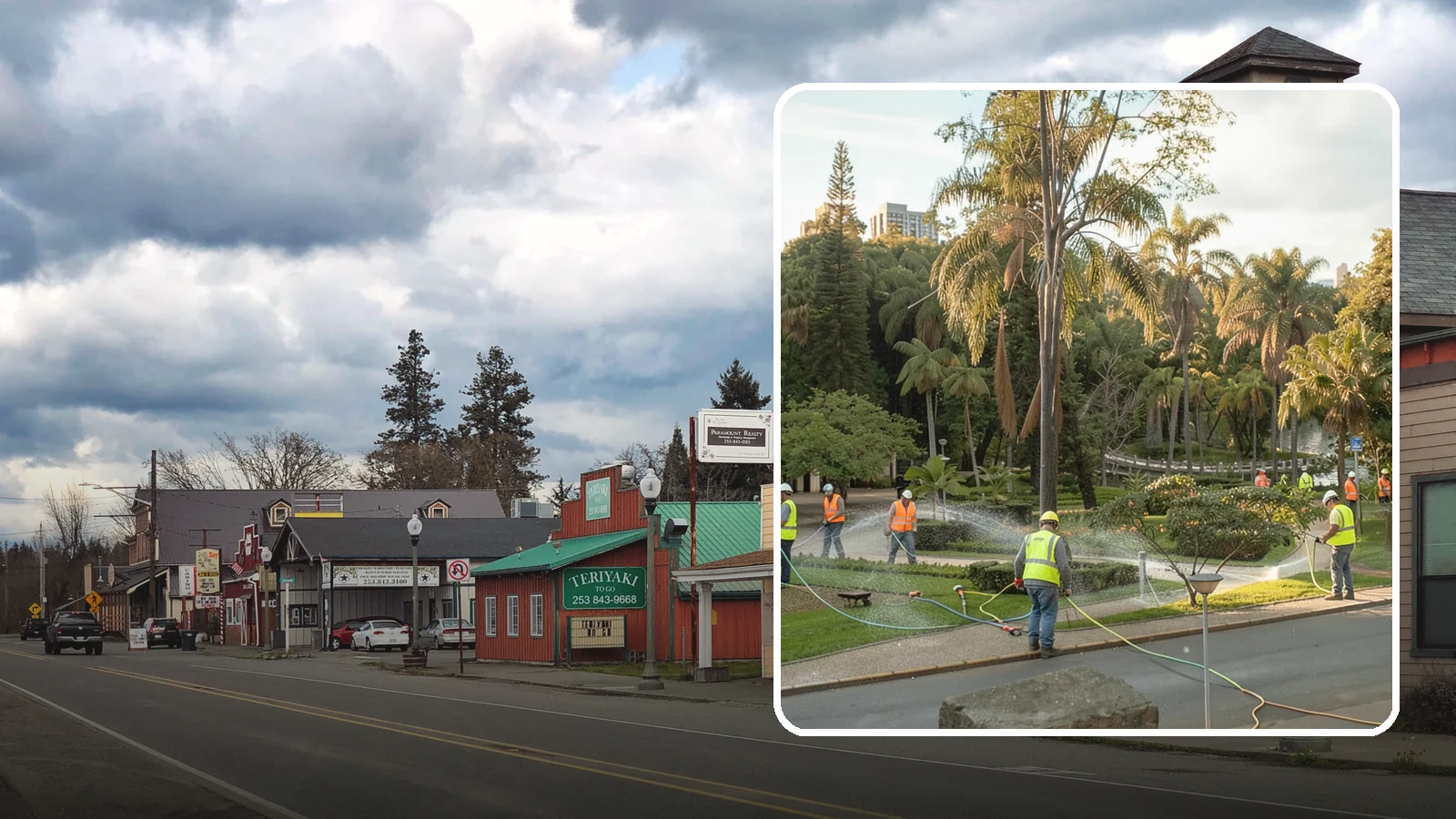 Municipal Irrigation Installation in Roy, Pierce County, WA - We design and install efficient irrigation systems for public parks, medians, and civic landscapes that meet Western Washington...
