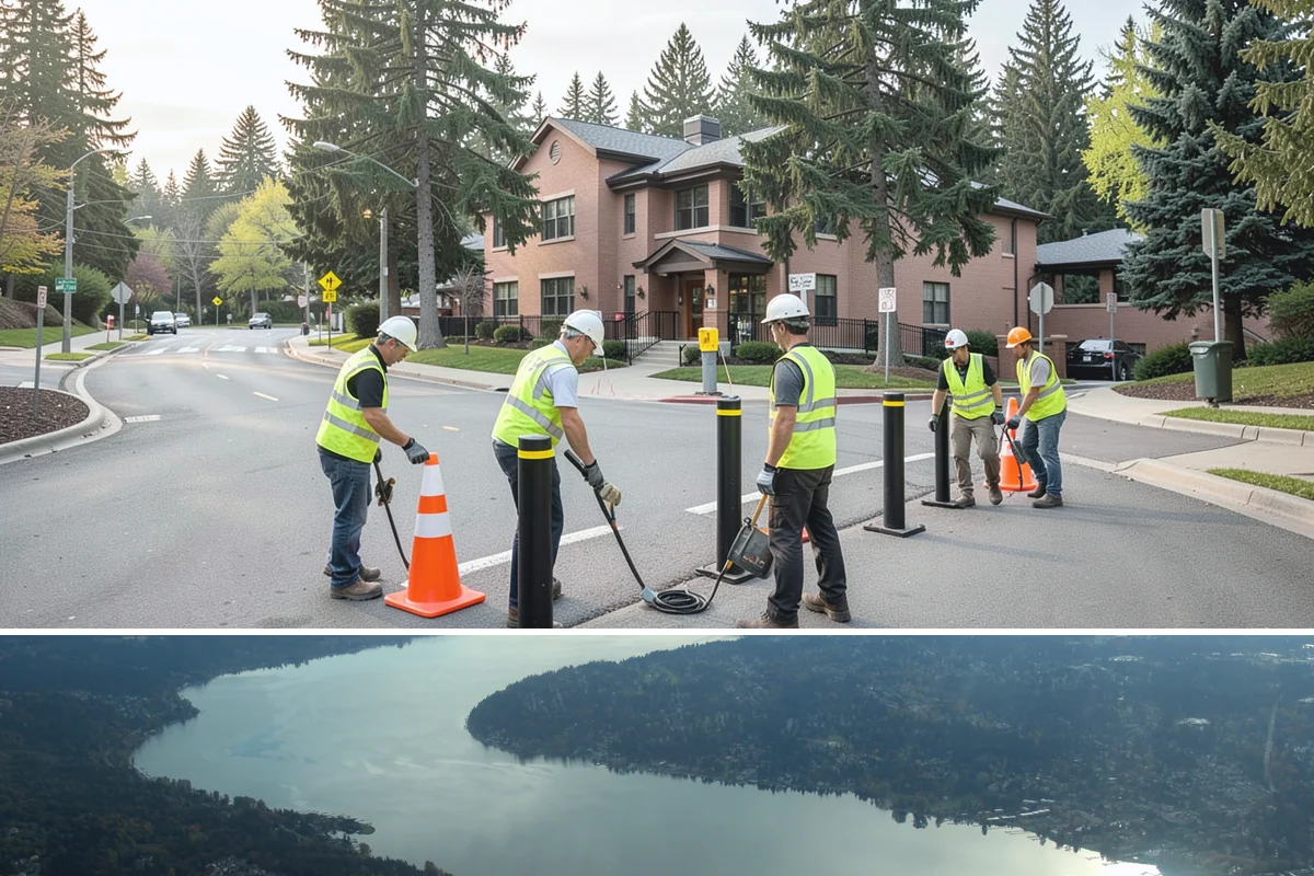 Municipal Irrigation Installation in Sammamish, King County, WA - Installation is ideal in spring and early summer so systems are commissioned before peak demand, with fall installs preparing...