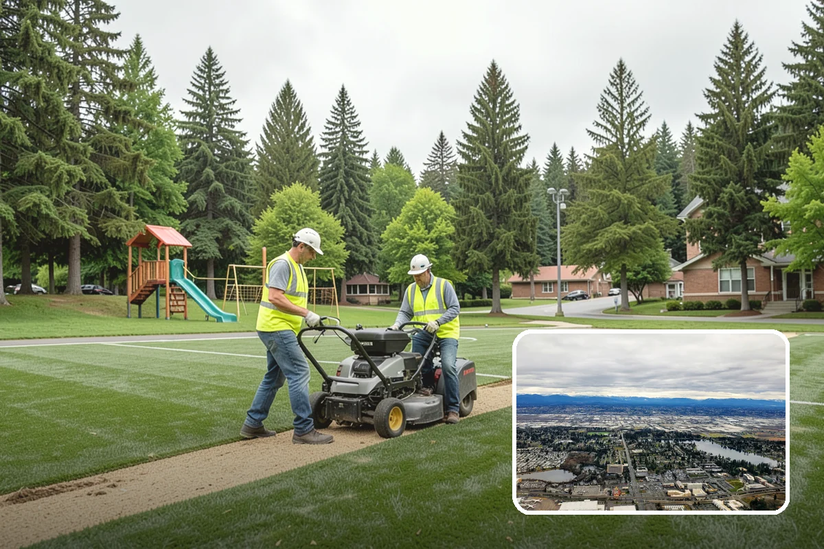 Municipal Irrigation Installation in SeaTac, King County, WA - Zoned, efficient design reduces water consumption and cost