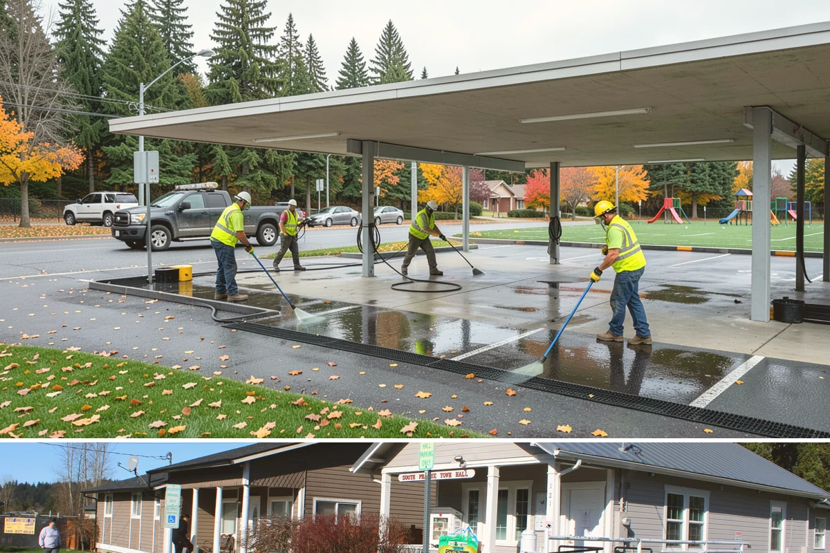 Municipal Irrigation Installation in South Prairie, Pierce County, WA - Installation is ideal in spring and early summer so systems are commissioned before peak demand, with fall installs preparing...