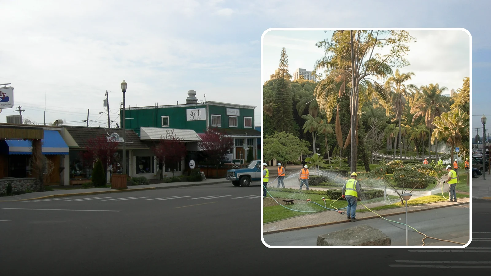 Municipal Irrigation Installation in Stanwood, Snohomish County, WA - We design and install efficient irrigation systems for public parks, medians, and civic landscapes that meet Western Washington...