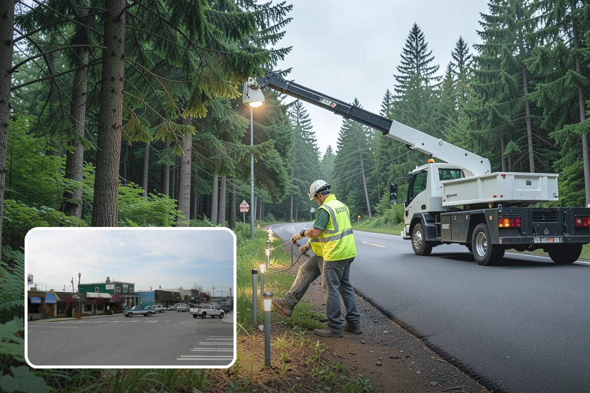 Municipal Irrigation Installation in Stanwood, Snohomish County, WA - Zoned, efficient design reduces water consumption and cost
