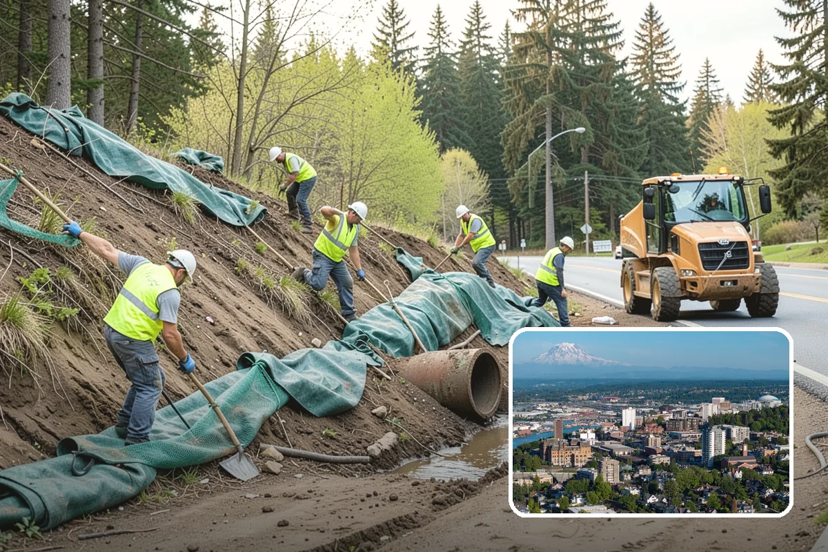 Municipal Irrigation Installation in Tacoma, Pierce County, WA - Zoned, efficient design reduces water consumption and cost