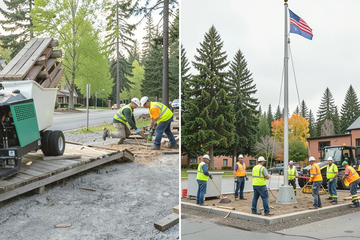 Municipal Irrigation Installation in Tukwila, King County, WA - We assess the site, water source, and coverage requirements