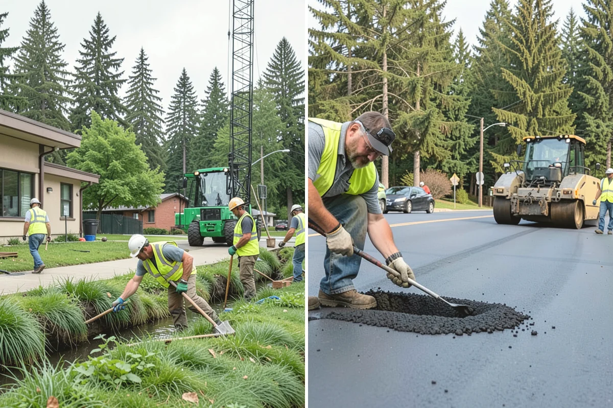 Municipal Irrigation Installation in University Place, Pierce County, WA - We assess the site, water source, and coverage requirements