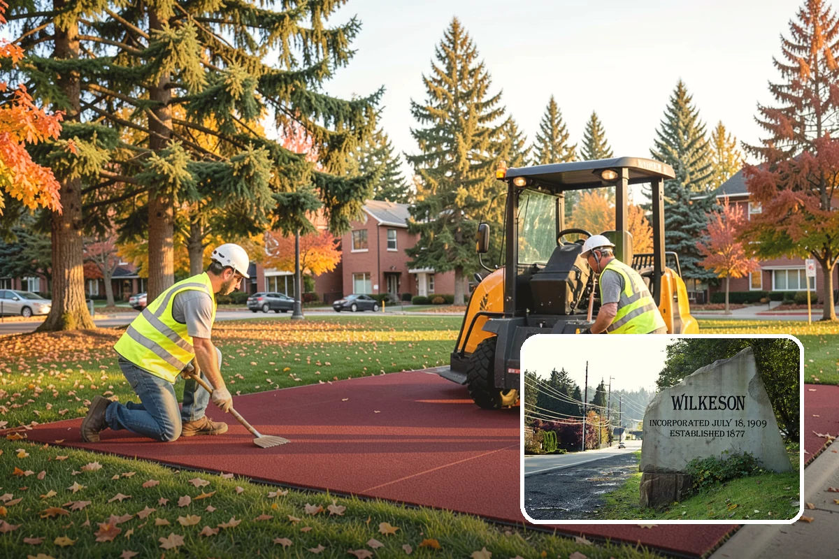 Municipal Irrigation Installation in Wilkeson, Pierce County, WA - Zoned, efficient design reduces water consumption and cost