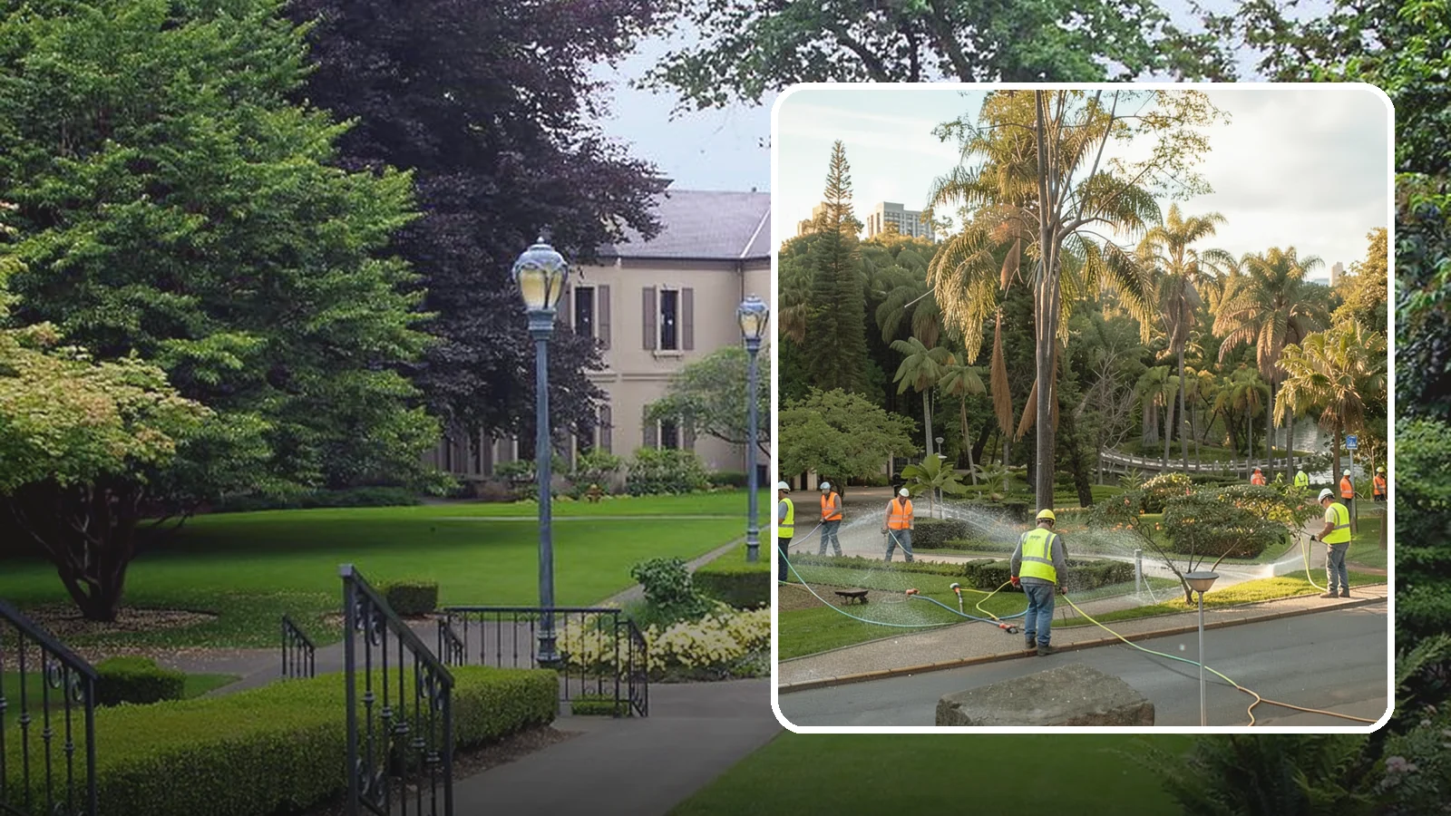 Municipal Irrigation Installation in Woodinville, King County, WA - We design and install efficient irrigation systems for public parks, medians, and civic landscapes that meet Western Washington...