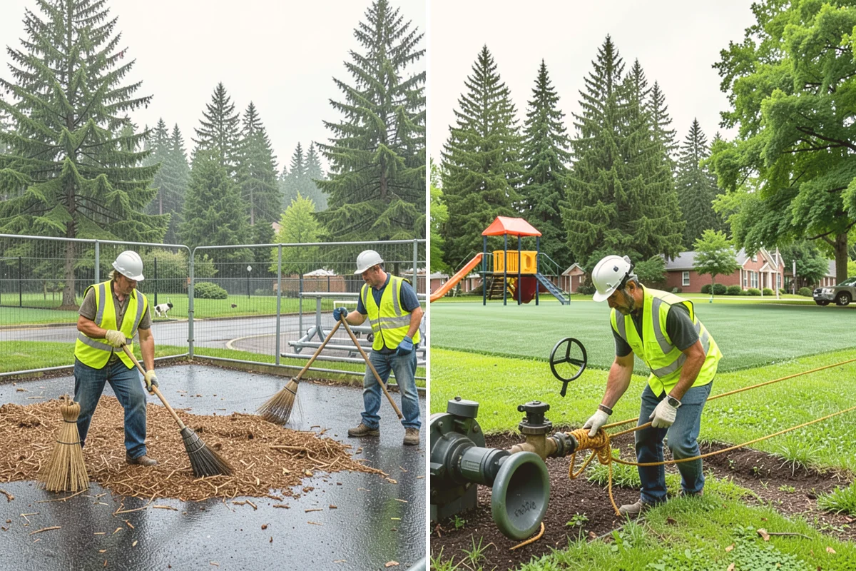 Municipal Irrigation Repair in Algona, King County, WA - We inspect the system and pinpoint failed components