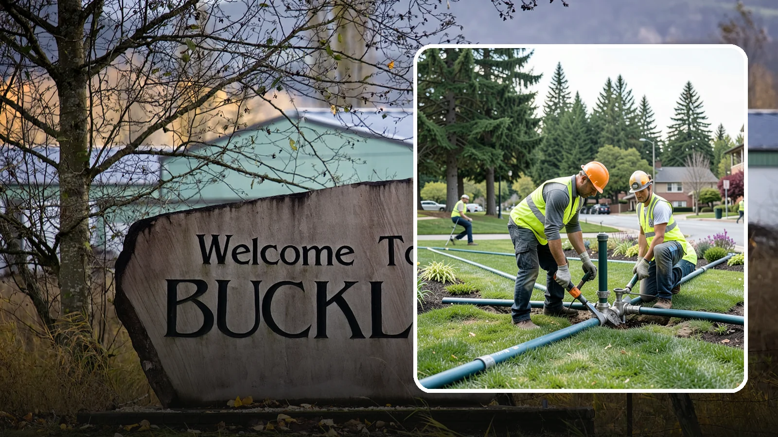 Municipal Irrigation Repair in Buckley, Pierce County, WA - We diagnose and repair failed heads, valves, controllers, and mainlines to restore public irrigation systems for Western...