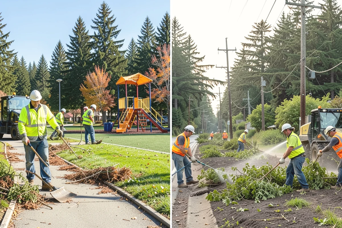 Municipal Irrigation Repair in Burien, King County, WA - We inspect the system and pinpoint failed components