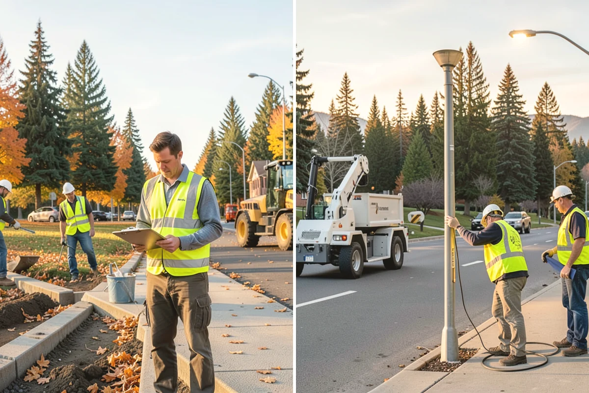 Municipal Irrigation Repair in Carbonado, Pierce County, WA - We inspect the system and pinpoint failed components