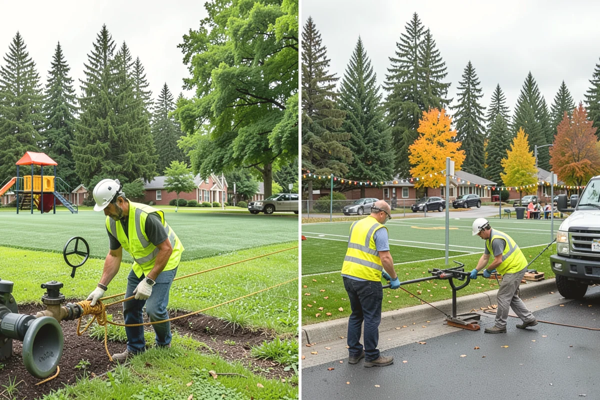 Municipal Irrigation Repair in Carnation, King County, WA - We inspect the system and pinpoint failed components