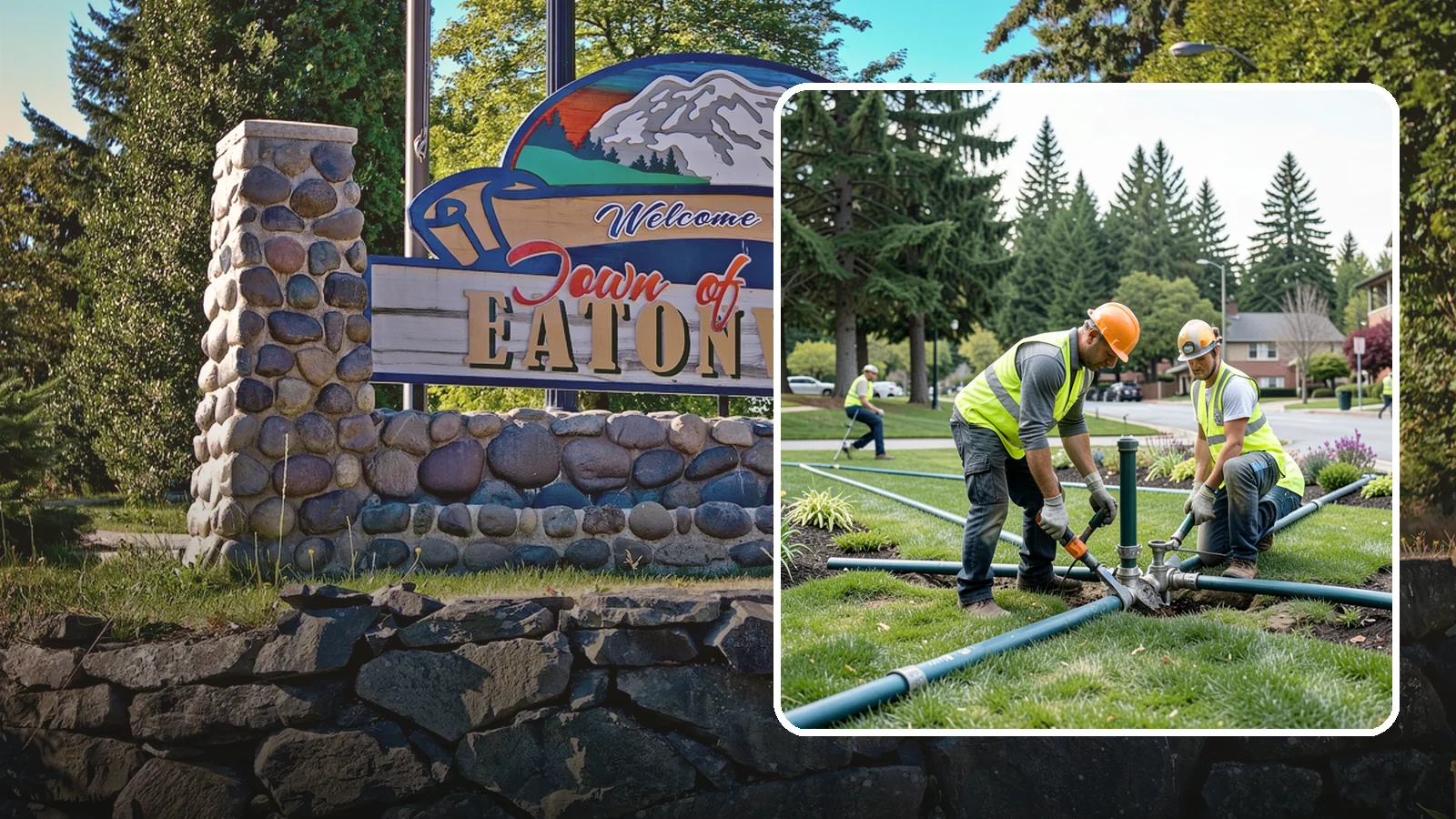 Municipal Irrigation Repair in Eatonville, Pierce County, WA - We diagnose and repair failed heads, valves, controllers, and mainlines to restore public irrigation systems for Western...