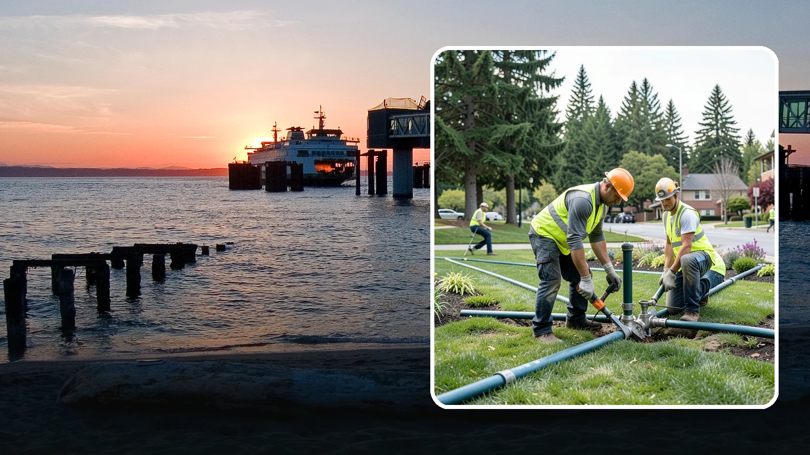 Municipal Irrigation Repair in Edmonds, Snohomish County, WA - We diagnose and repair failed heads, valves, controllers, and mainlines to restore public irrigation systems for Western...