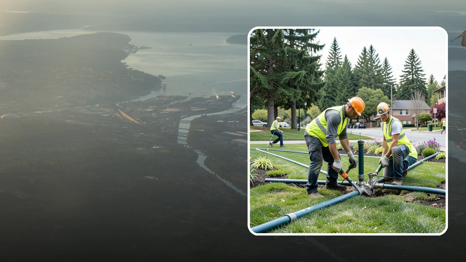 Municipal Irrigation Repair in Fife, Pierce County, WA - We diagnose and repair failed heads, valves, controllers, and mainlines to restore public irrigation systems for Western...