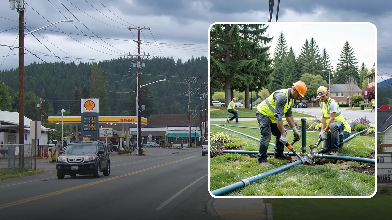 Municipal Irrigation Repair in Granite Falls, Snohomish County, WA - We diagnose and repair failed heads, valves, controllers, and mainlines to restore public irrigation systems for Western...